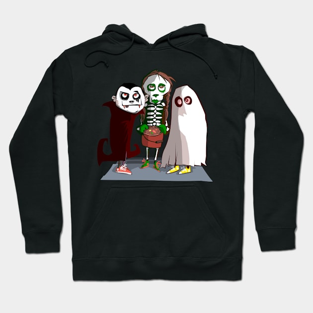 Trick or Treat Hoodie by viSionDesign